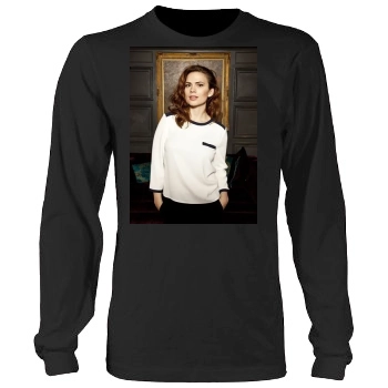 Hayley Atwell Men's Heavy Long Sleeve TShirt