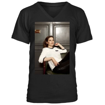 Hayley Atwell Men's V-Neck T-Shirt