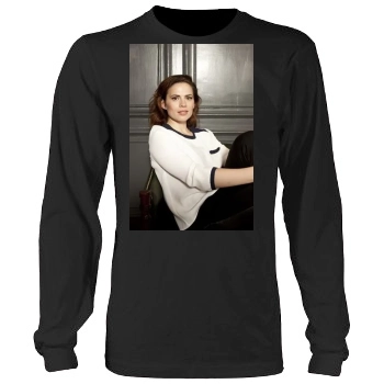 Hayley Atwell Men's Heavy Long Sleeve TShirt