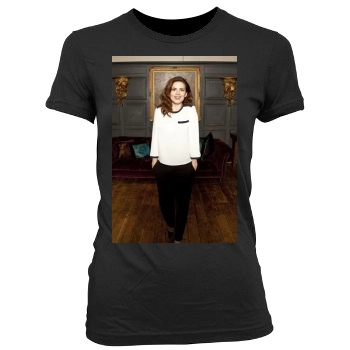 Hayley Atwell Women's Junior Cut Crewneck T-Shirt