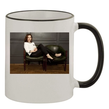 Hayley Atwell 11oz Colored Rim & Handle Mug