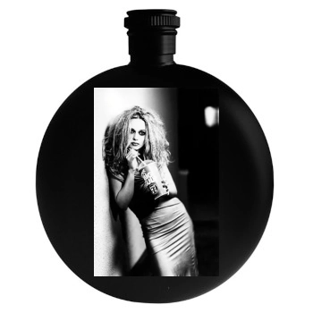 Heather Graham Round Flask