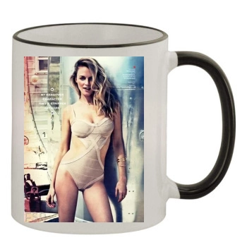 Heather Graham 11oz Colored Rim & Handle Mug