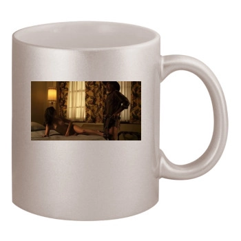 Heather Roop 11oz Metallic Silver Mug