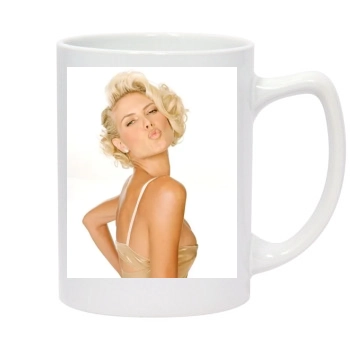 Heidi Klum 14oz White Statesman Mug