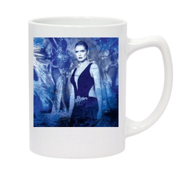 Heidi Klum 14oz White Statesman Mug