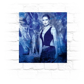 Heidi Klum Metal Wall Art