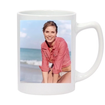 Heidi Klum 14oz White Statesman Mug