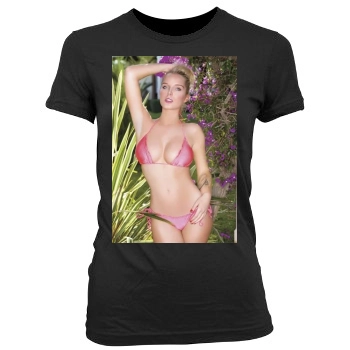 Helen Flanagan Women's Junior Cut Crewneck T-Shirt