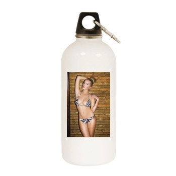 Helen Flanagan White Water Bottle With Carabiner