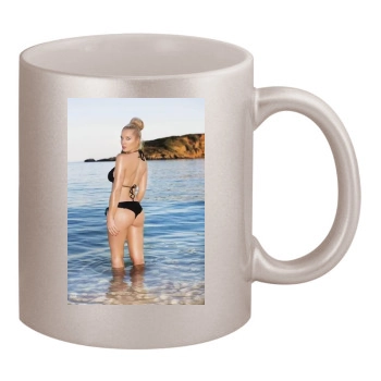 Helen Flanagan 11oz Metallic Silver Mug