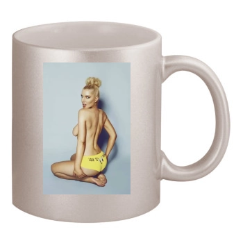 Helen Flanagan 11oz Metallic Silver Mug