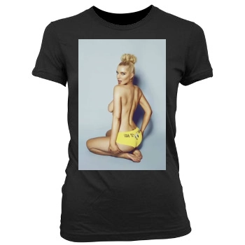 Helen Flanagan Women's Junior Cut Crewneck T-Shirt