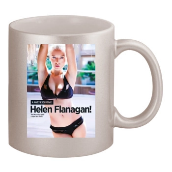 Helen Flanagan 11oz Metallic Silver Mug