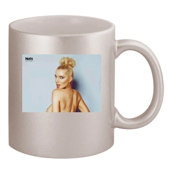 Helen Flanagan 11oz Metallic Silver Mug