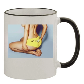 Helen Flanagan 11oz Colored Rim & Handle Mug