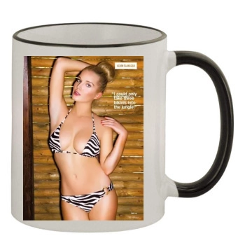 Helen Flanagan 11oz Colored Rim & Handle Mug