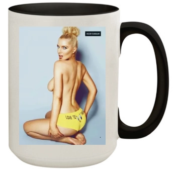 Helen Flanagan 15oz Colored Inner & Handle Mug