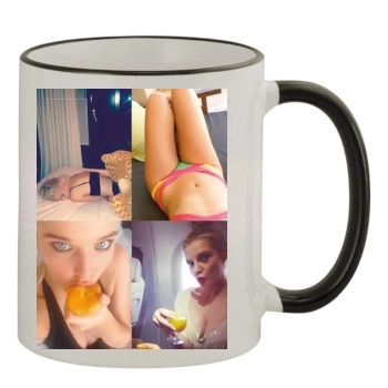 Helen Flanagan 11oz Colored Rim & Handle Mug