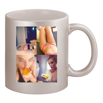 Helen Flanagan 11oz Metallic Silver Mug