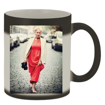 Helen Mirren Color Changing Mug