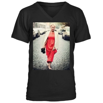 Helen Mirren Men's V-Neck T-Shirt