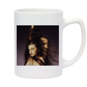 Helena Bonham Carter 14oz White Statesman Mug