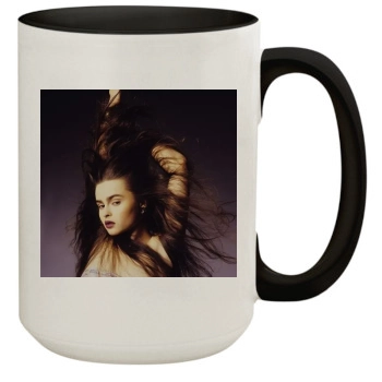 Helena Bonham Carter 15oz Colored Inner & Handle Mug