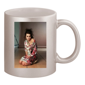 Helena Bonham Carter 11oz Metallic Silver Mug