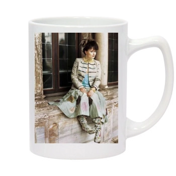 Helena Bonham Carter 14oz White Statesman Mug