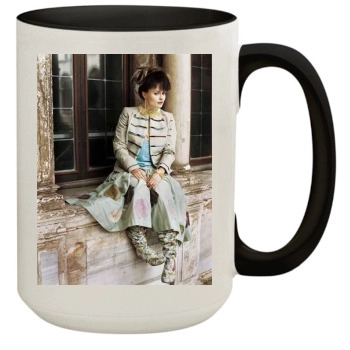 Helena Bonham Carter 15oz Colored Inner & Handle Mug