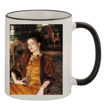 Helena Bonham Carter 11oz Colored Rim & Handle Mug