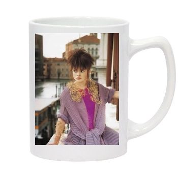 Helena Bonham Carter 14oz White Statesman Mug