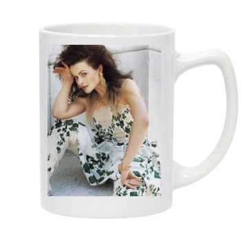 Helena Bonham Carter 14oz White Statesman Mug