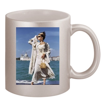 Helena Bonham Carter 11oz Metallic Silver Mug