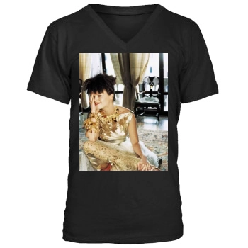 Helena Bonham Carter Men's V-Neck T-Shirt