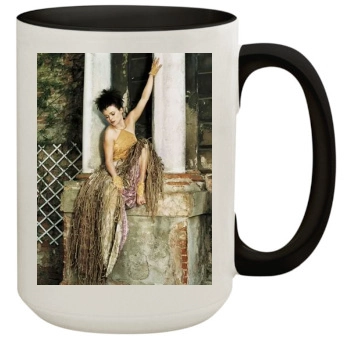 Helena Bonham Carter 15oz Colored Inner & Handle Mug