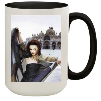 Helena Bonham Carter 15oz Colored Inner & Handle Mug