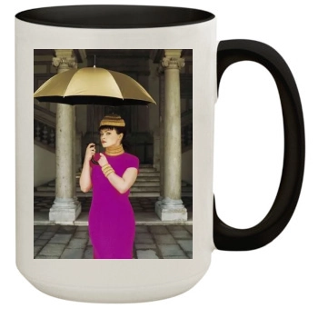 Helena Bonham Carter 15oz Colored Inner & Handle Mug