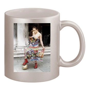 Helena Bonham Carter 11oz Metallic Silver Mug