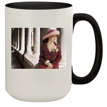 Helena Bonham Carter 15oz Colored Inner & Handle Mug