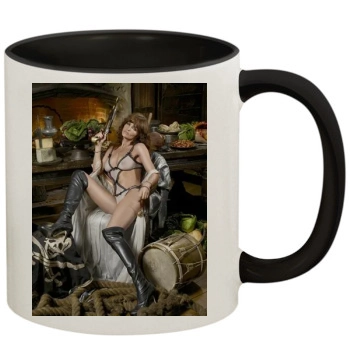 Helena Christensen 11oz Colored Inner & Handle Mug