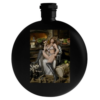 Helena Christensen Round Flask