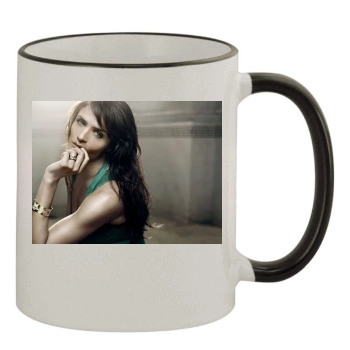 Helena Christensen 11oz Colored Rim & Handle Mug