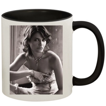 Helena Christensen 11oz Colored Inner & Handle Mug