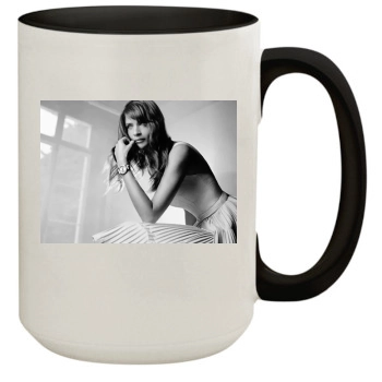 Helena Christensen 15oz Colored Inner & Handle Mug