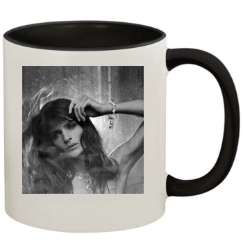 Helena Christensen 11oz Colored Inner & Handle Mug