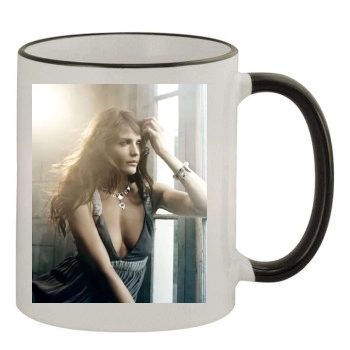 Helena Christensen 11oz Colored Rim & Handle Mug