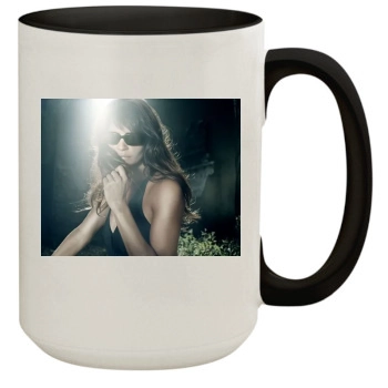 Helena Christensen 15oz Colored Inner & Handle Mug