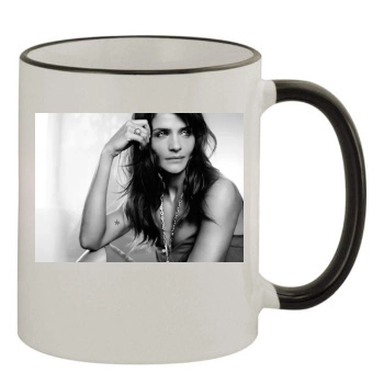 Helena Christensen 11oz Colored Rim & Handle Mug